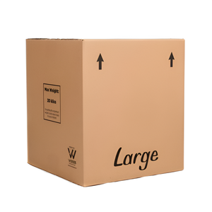 10 X Large Boxes 18"X18"X20” - Double Wall